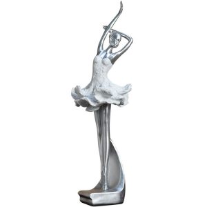 creative abstract characters ballet couple dance resin sculpture handicraft living room bookcase decoration art