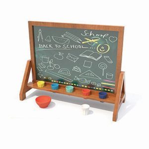 2025 new educational graffiti toy wooden standing drawing board for kids w12b247