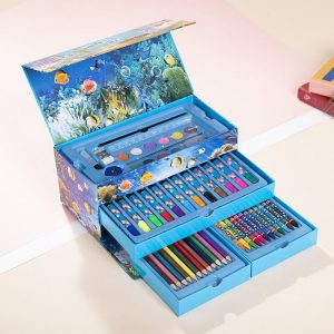 water color pen pigment brush pen set cartoon caricatures children crayons stationery set